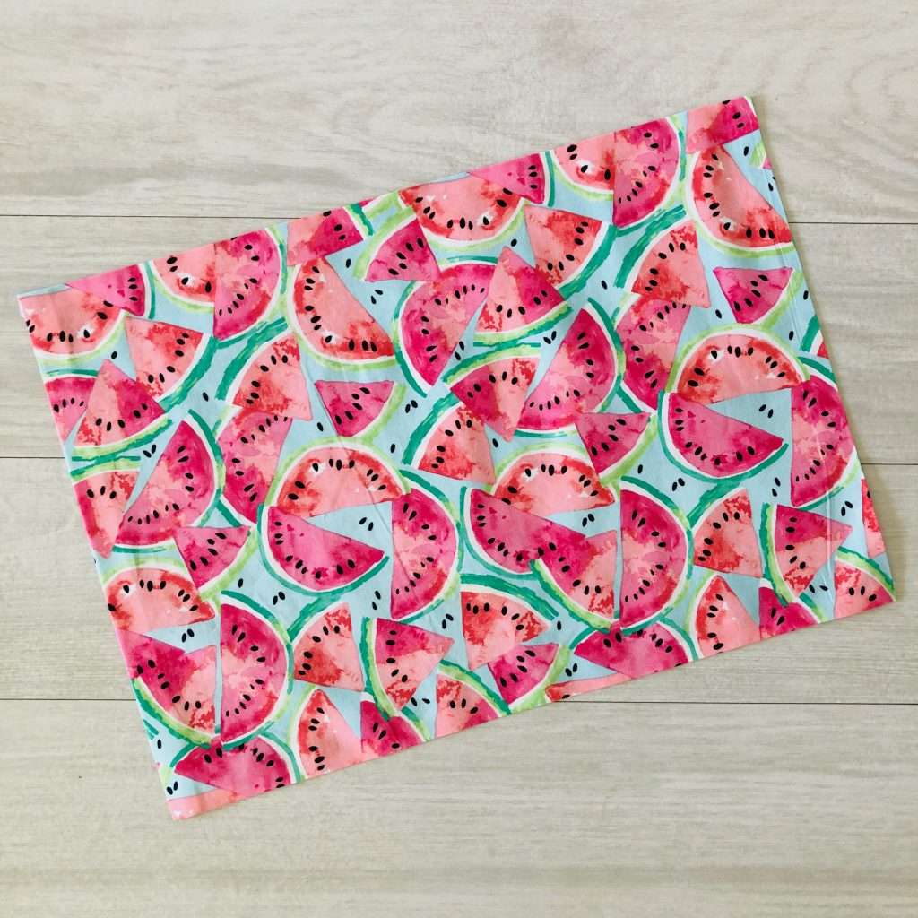 no-sew DIY placement