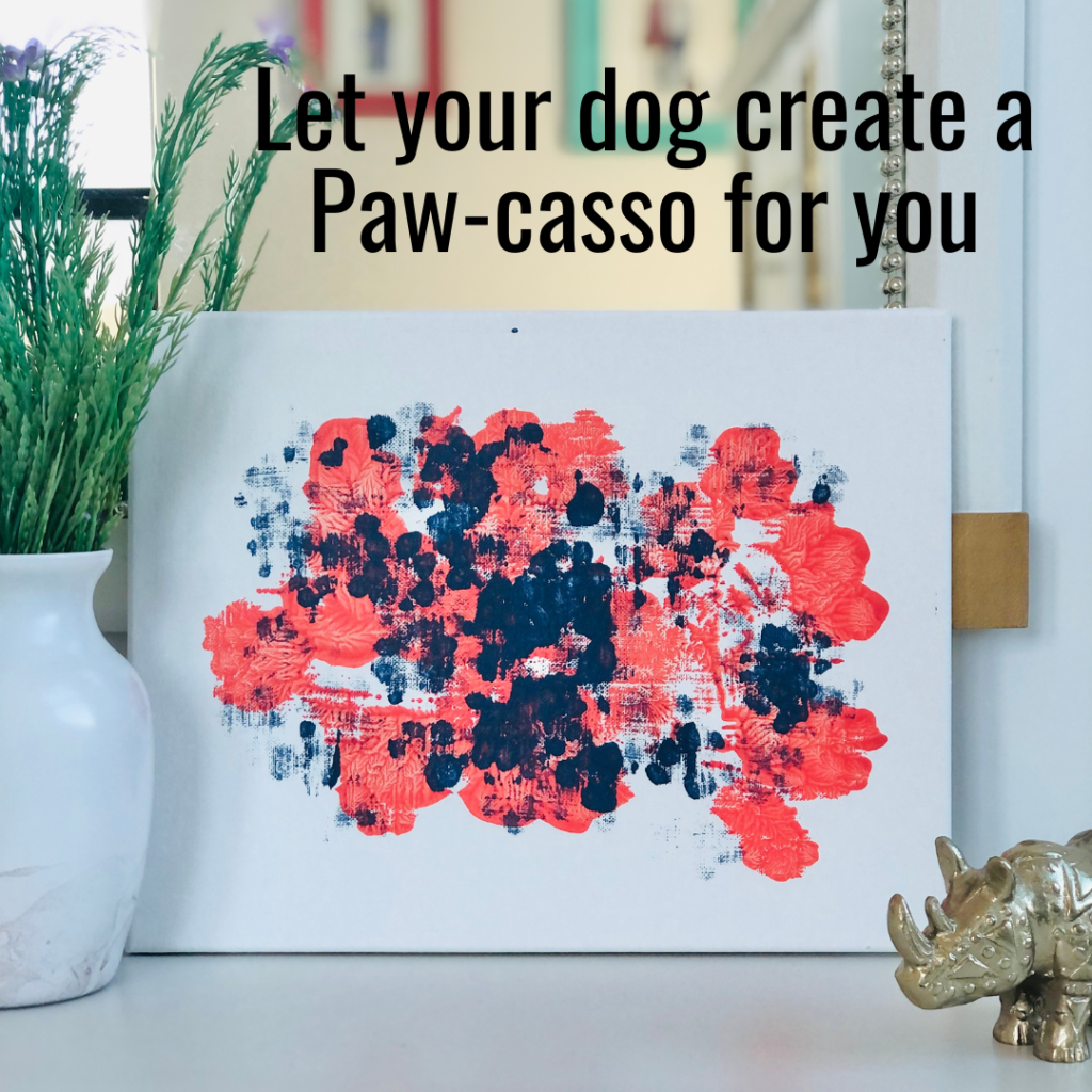 Paw-casso Dog Painting