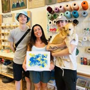 Paw-casso Dog Painting