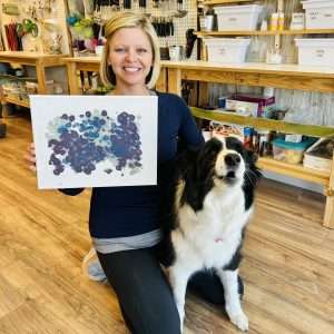 Paw-casso Dog Painting