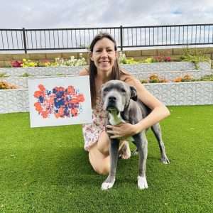 Paw-casso Dog Painting