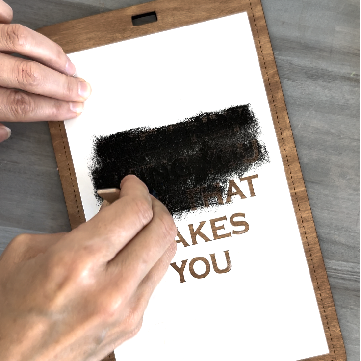 Oversized Luggage Tag Decor
