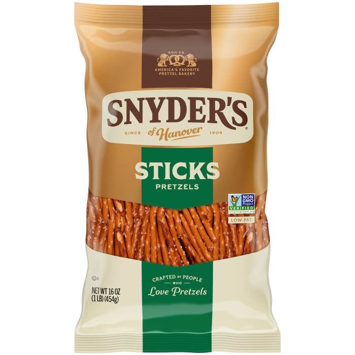 bag of pretzel sticks